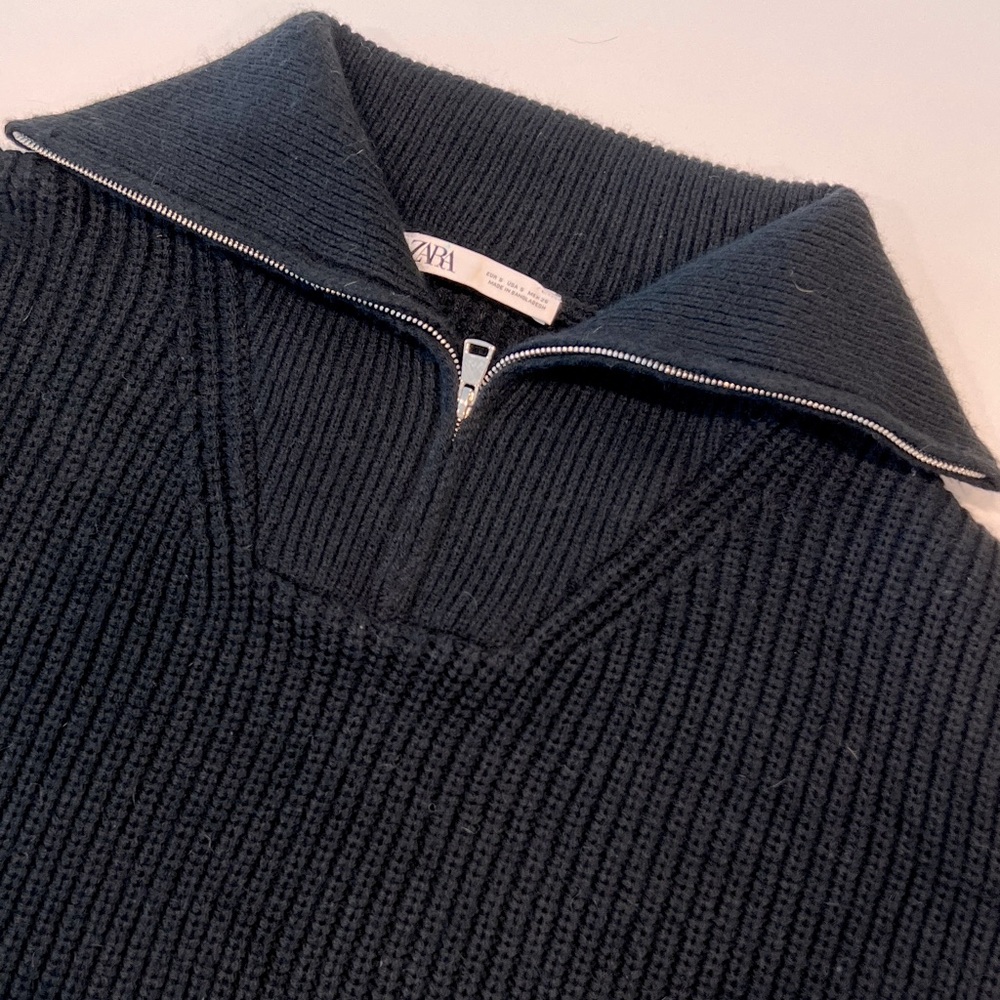 Zara pullover sleeveless knit sweater